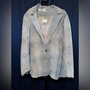 Vintage cache leather jacket